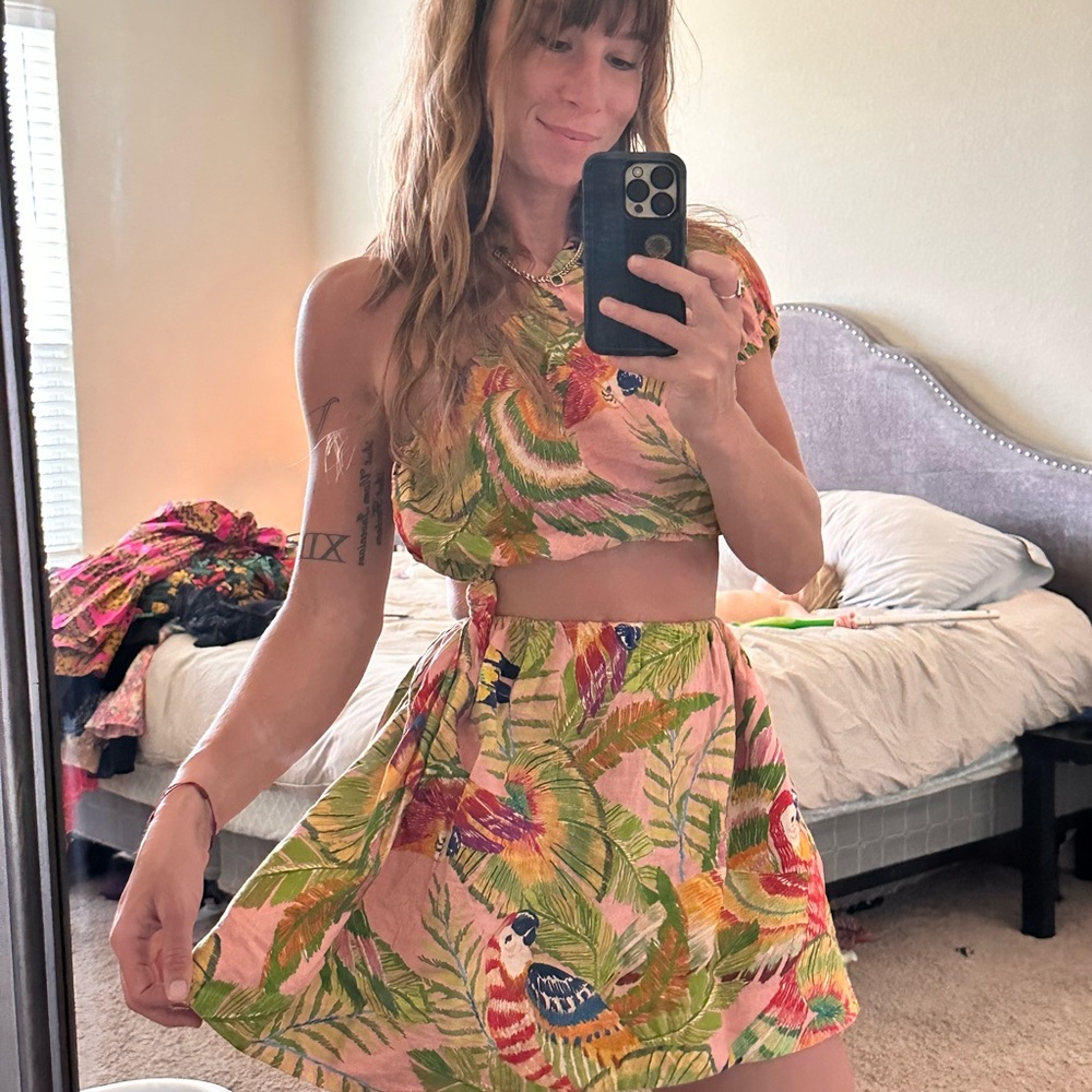 Farm Rio Tropical Print Women's Dress